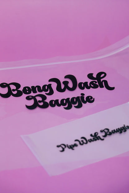 bong pipe wash  baggies disposable 