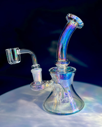custom dab rig iridescent holographic