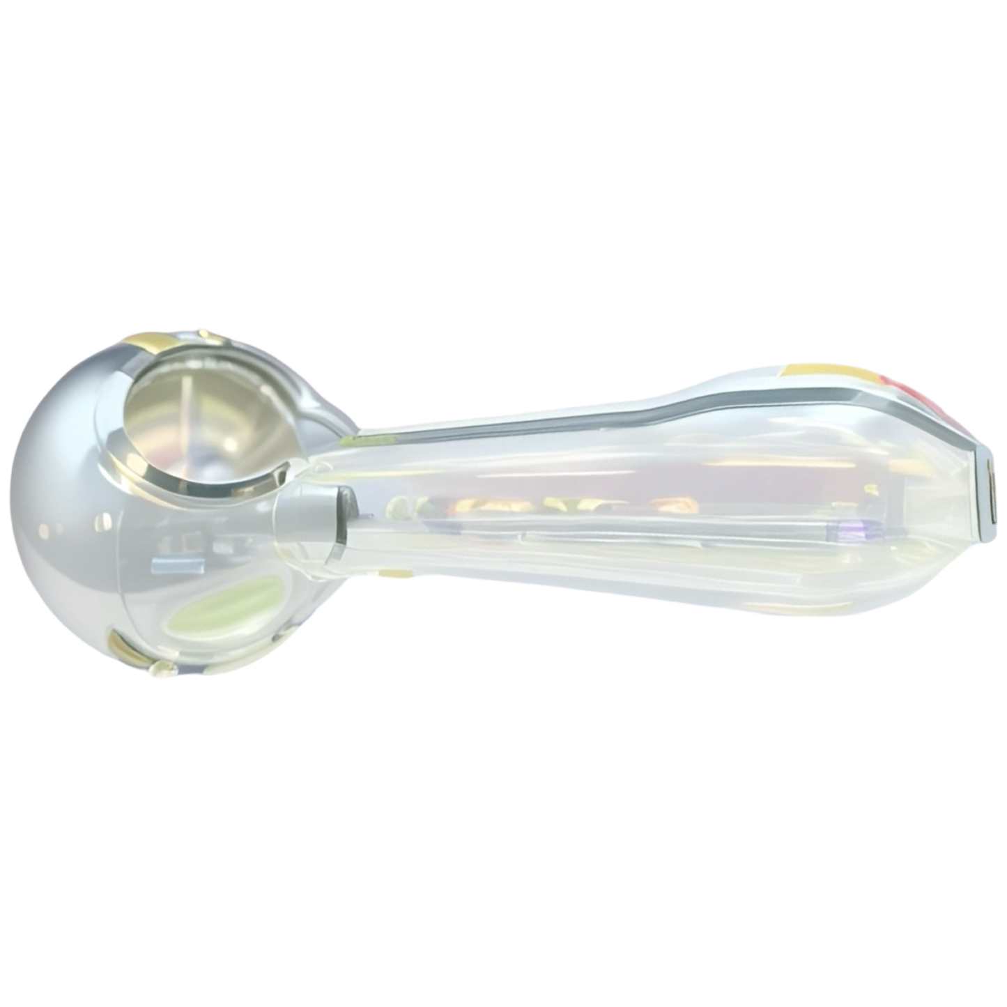 holographic iridescent custom glass pipe