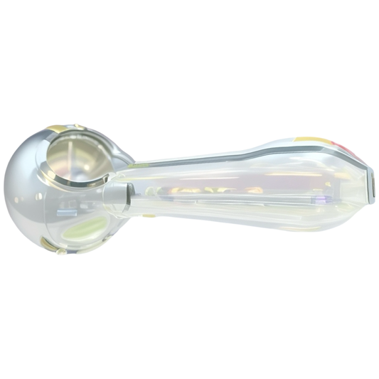 holographic iridescent custom glass pipe