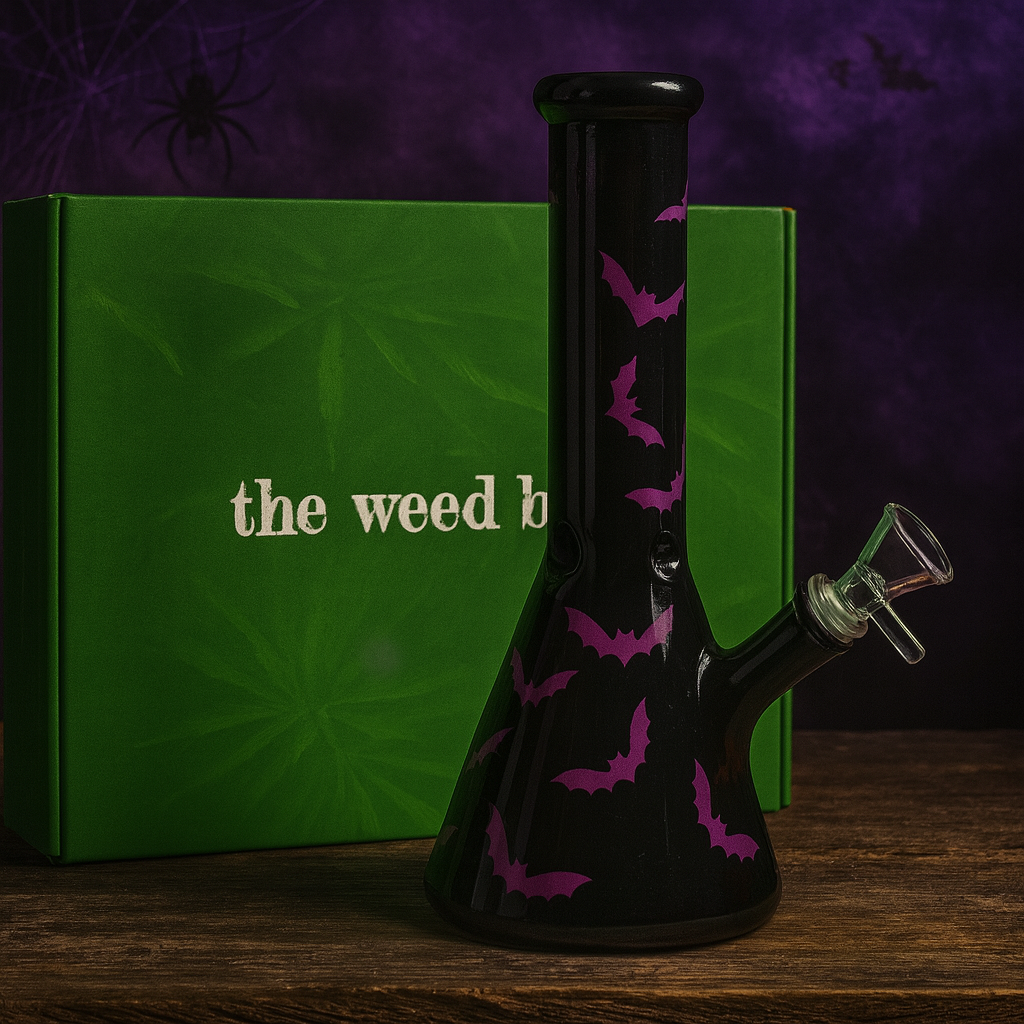 10” Purple Bat Beaker Bong