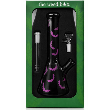 10” Purple Bat Beaker Bong