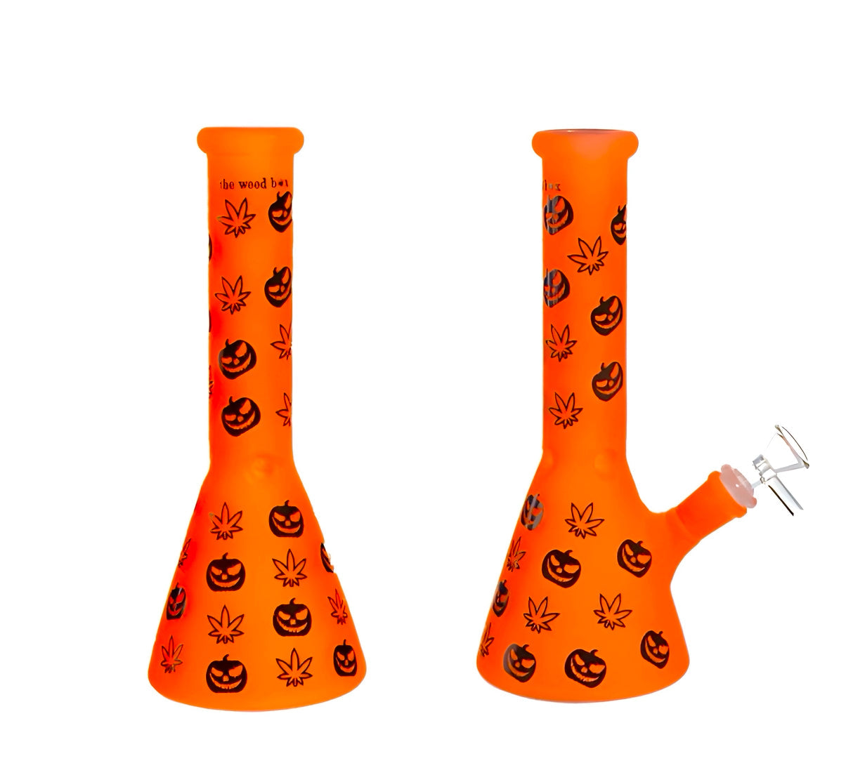 10" Beaker Bong | Pumpkin Toke